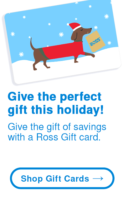 Ross Gift Cards for Holidays