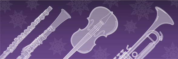Holiday titles for concert band, orchestra, and jazz ensemble