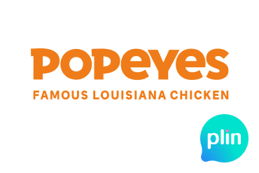 Popeyes - 3 piezas de pollo + 1 papa regular + 1 gaseosa Jr. a S/18.90 (S/18.90)