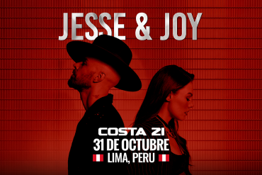 Vuelve a cantar con el corazón con Jesse & Joy - 15% dscto. en Preventa exclusiva pagando con Tarjetas Interbank.