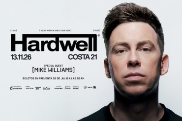 Vive la energía de Hardwell en vivo - 15% dscto. pagando con Tarjetas Interbank
