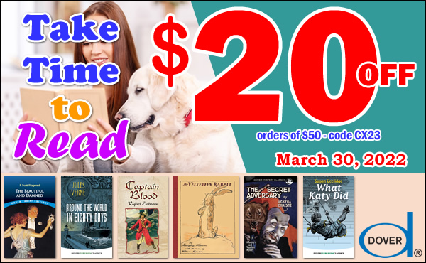 Take $20 off $50 with code cx23 March 20