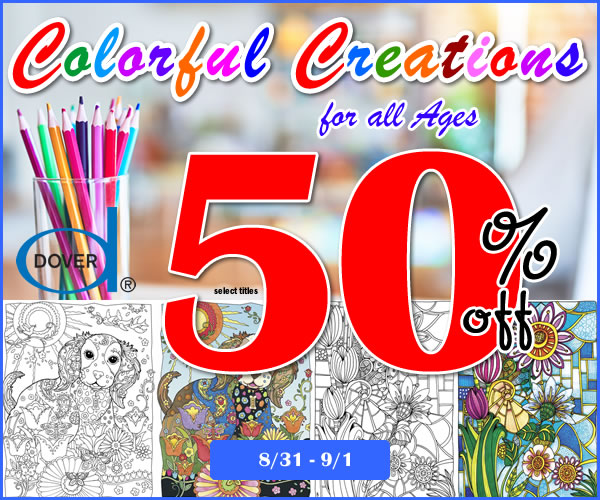 Coloring Books at 50% off