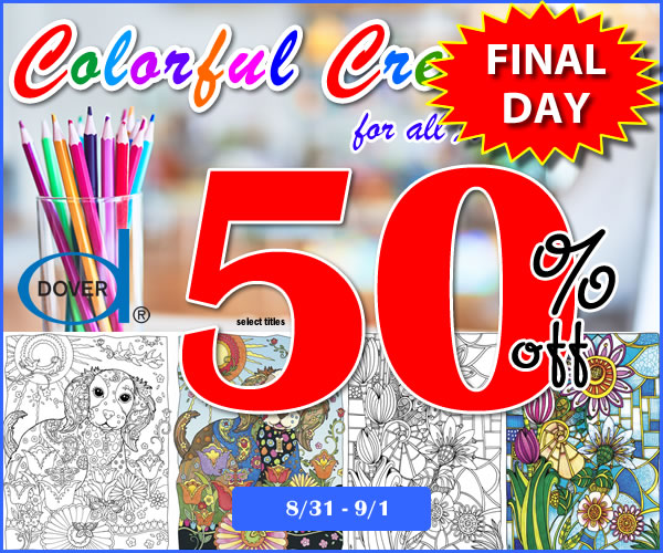 Coloring Books at 50% off