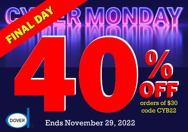 Save 40% Cyber Monday and Tuesday