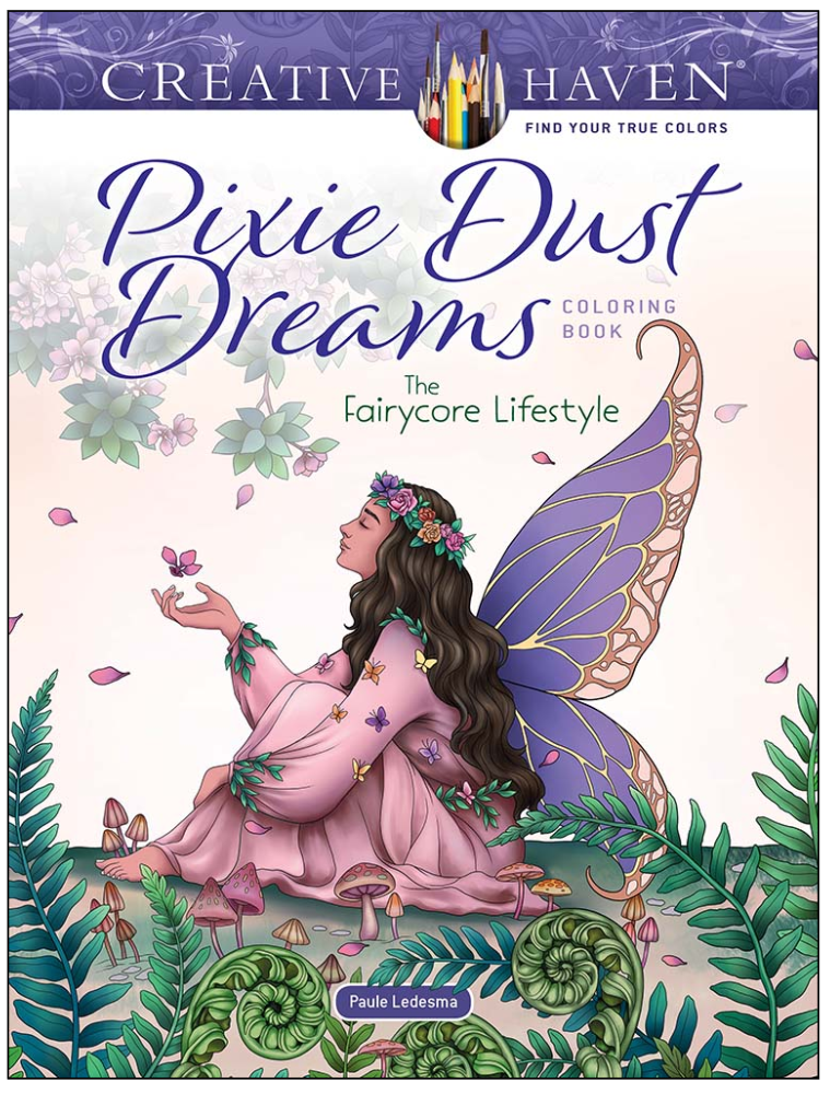 Creative Haven Pixie Dust Dreams Coloring Book