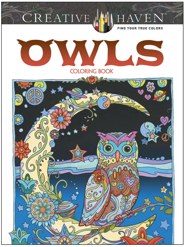 Creative Haven Owls Coloring Book