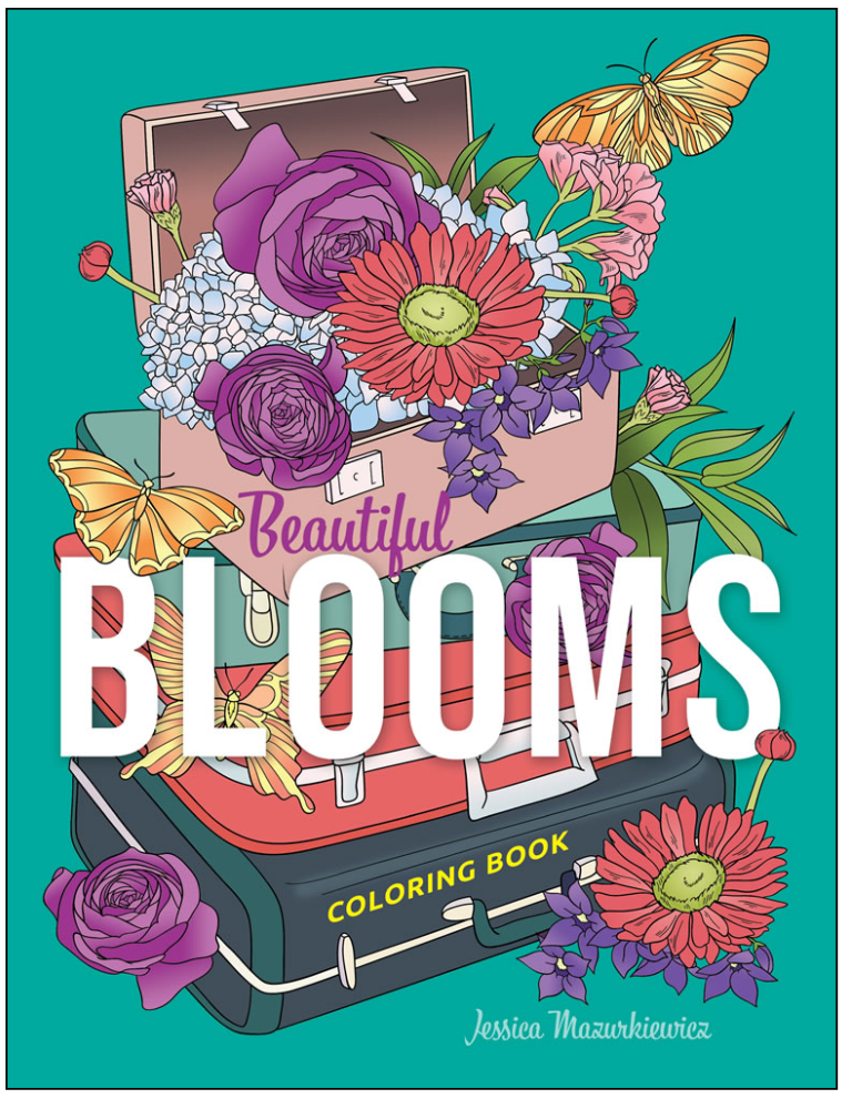 Beautiful Blooms Coloring Book