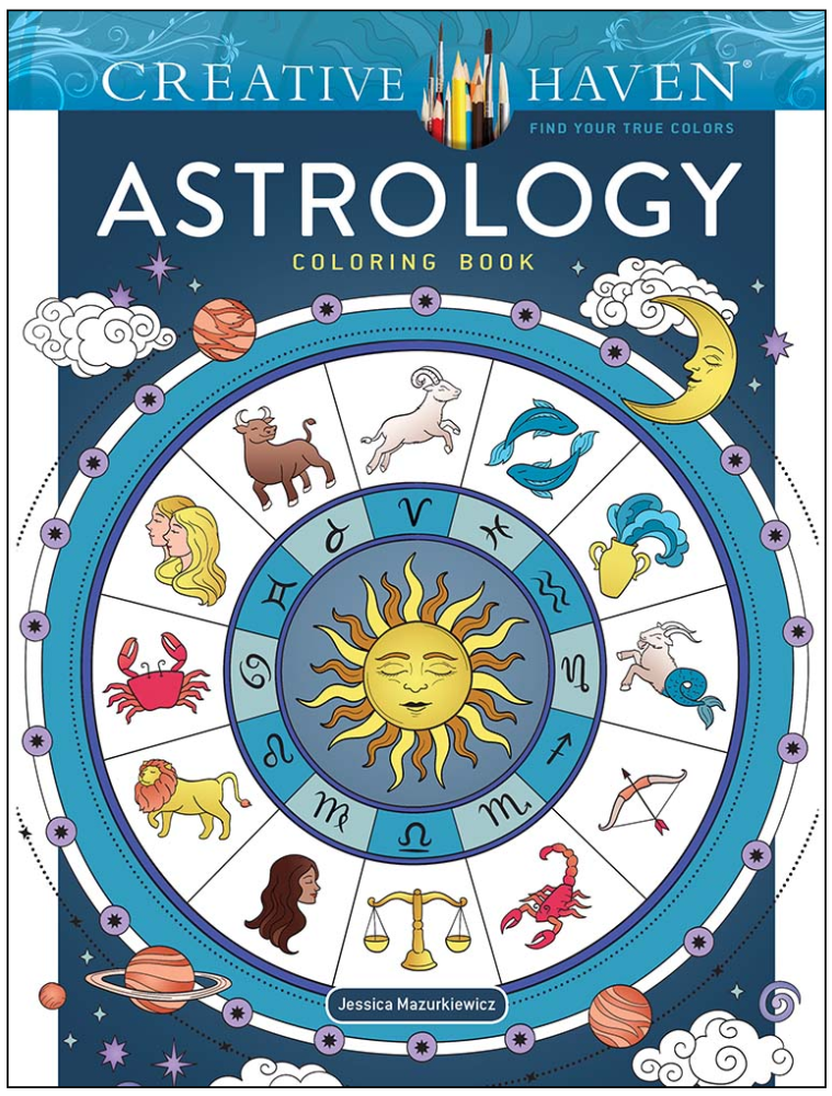 Creative Haven Astrology Coloring Book